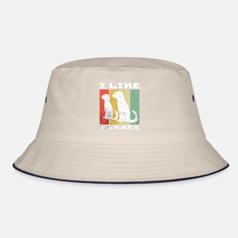 Erdmännchen Sprüche Bucket Hat