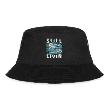 Schwimmen Schwimmer - Bucket Hat - Schwarz - Vorne - Lela (165cm)