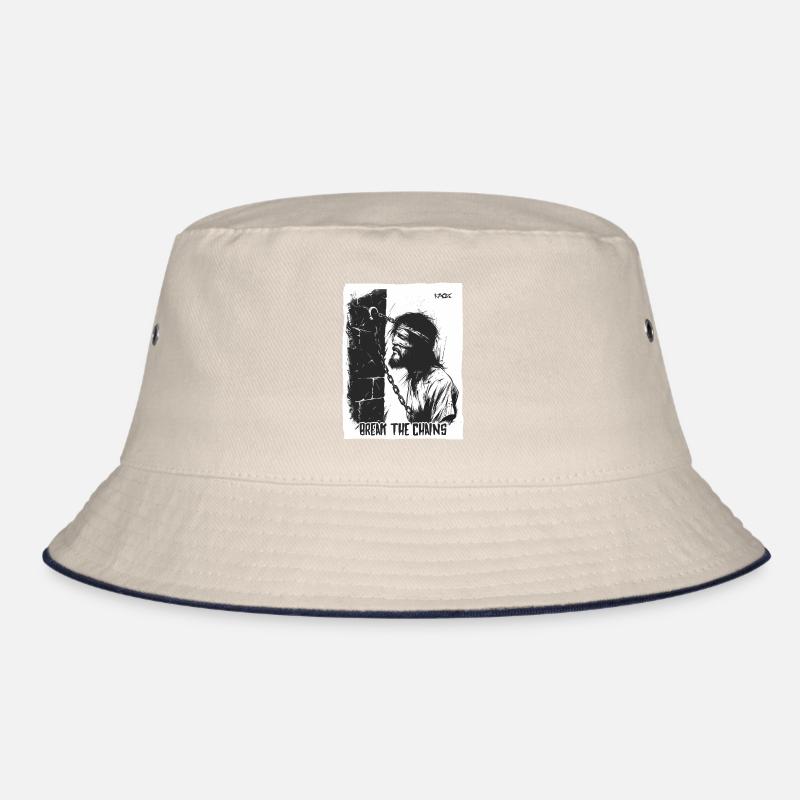 Suffering man, break the chains Bucket Hat