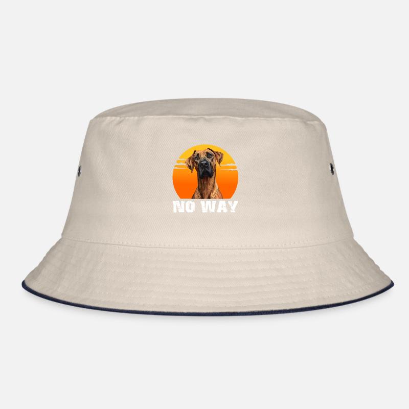 Rhodesian Ridgeback Stur NEIN! Ridgeback Lustiges Bucket Hat