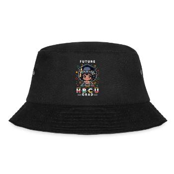 Future HBCU - Bucket Hat - Schwarz - Vorne - Lela (165cm)