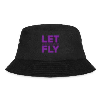 Alzheimer Butterfly Alzheimers - Bucket Hat - Schwarz - Vorne - Lela (165cm)