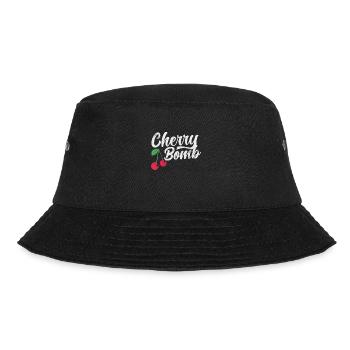 Cherry - Bucket Hat - black - Front - Lela (165cm)