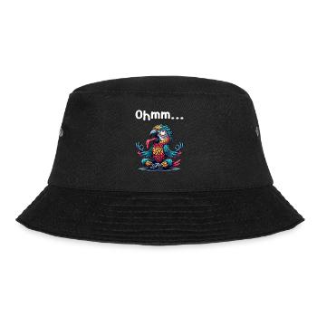 Ohmmm drôle yoga méditation sport - Bob - noir - Devant - Lela (165cm)