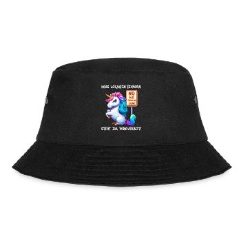 Doit y aller, ma licorne est dans l’interdiction de stationnement drôle - Bob - noir - Devant - Lela (165cm)