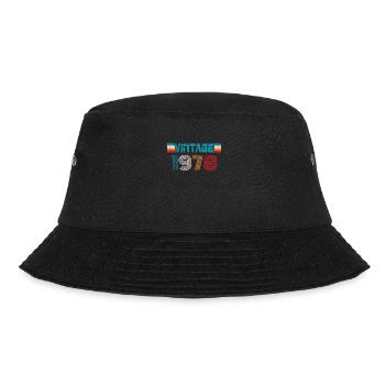 1978 Birthday Vintage - Bucket Hat - black - Front - Lela (165cm)