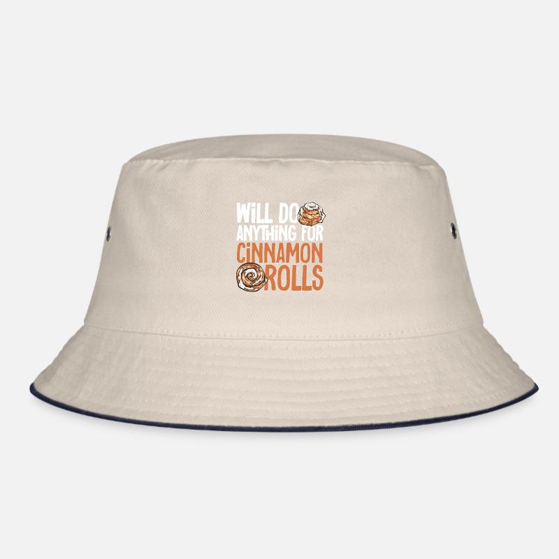 Cinnamon roll Bucket Hat