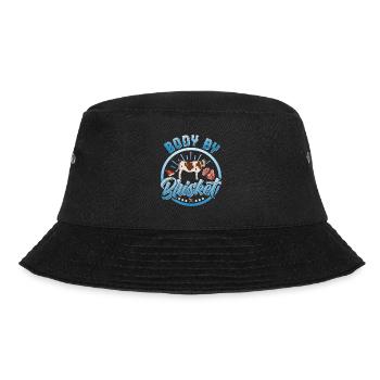 Meat Fan BODY BY BRISKET Meat Lovers - Bucket Hat - black - Front - Lela (165cm)