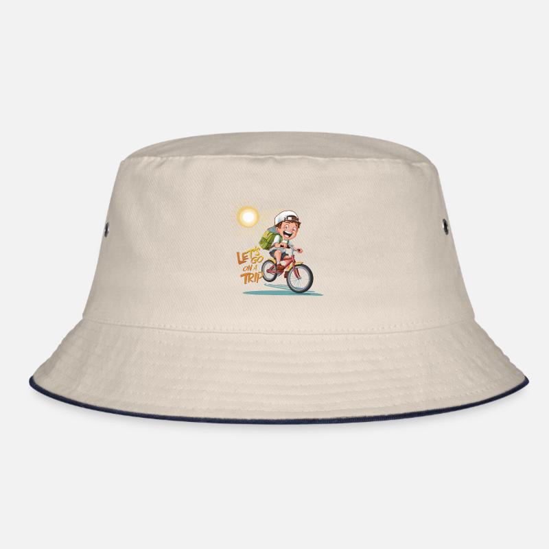 LET S GO ON A TRIP Bucket Hat