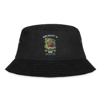 Agouti Agutis Aguti - Bucket Hat - Schwarz - Vorne - Lela (165cm)