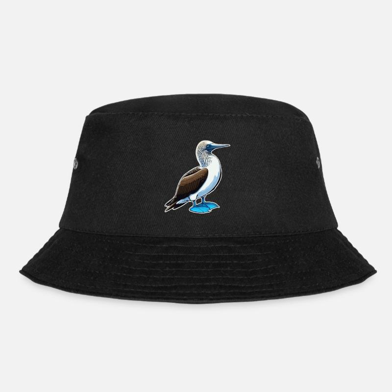 Vogel Blaufuß Tölpel Vogel Geschenk - Bucket Hat - Schwarz