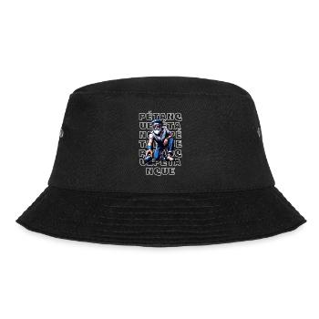 Petanque - Bucket Hat - Schwarz - Vorne - Lela (165cm)