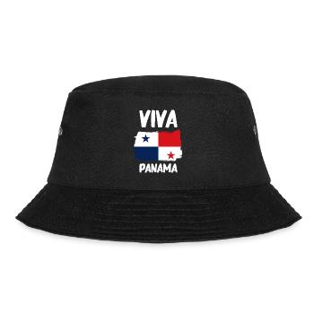 Panama Flag Panamanian Panama Flag - Bucket Hat - black - Front - Lela (165cm)