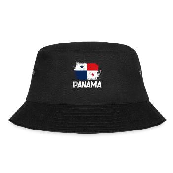 Panama Flag Panamanian Panama Flag - Bucket Hat - black - Front - Lela (165cm)
