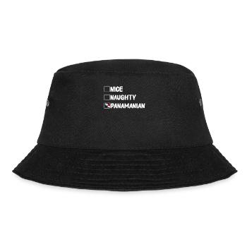 Panama Flag Panamanian Panama Flag - Bucket Hat - black - Front - Lela (165cm)
