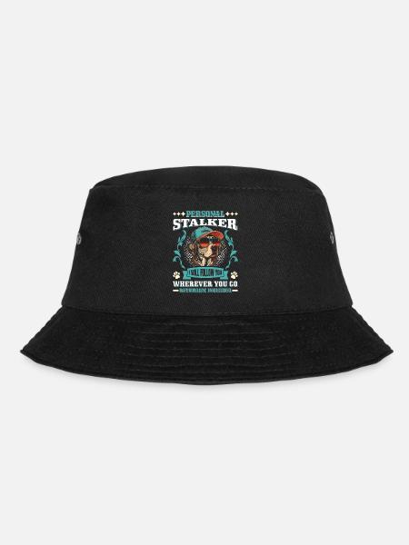 Labrador Besitzer PERSÖNLICHER STALKER Lustig - Bucket Hat - Schwarz