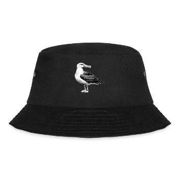 Albatross Albatrosse Albatros - Bucket Hat - Schwarz - Vorne - Lela (165cm)