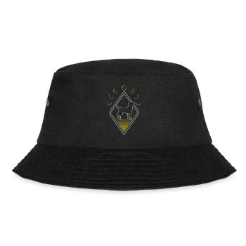 Labrador Abstract Moon Phases - Bucket Hat - black - Front - Lela (165cm)