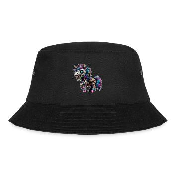 Einhorn Zombie - Bucket Hat - Schwarz - Vorne - Lela (165cm)