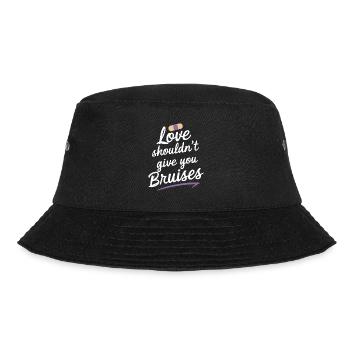 Raising awareness of domestic violence - Bucket Hat - black - Front - Lela (165cm)