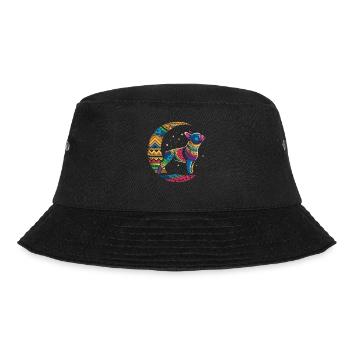 French Bulldog Stammes Moon - Bucket Hat - Schwarz - Vorne - Lela (165cm)