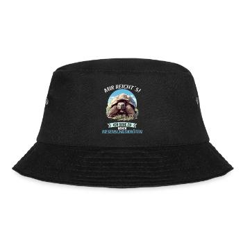 Giant tortoises Giant tortoise - Bucket Hat - black - Front - Lela (165cm)