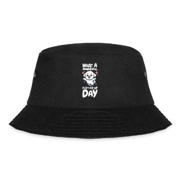 Bichon Frize Funny Fucked Up Day - Bucket Hat - black - Front - Lela (165cm)