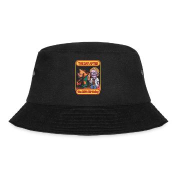 Lustige Sprüche Jahre 20. Geburtstag - Bucket Hat - Schwarz - Vorne - Lela (165cm)