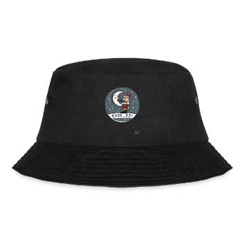 Sleepy Nutcracker with Moon and Stars - Bucket Hat - black - Front - Lela (165cm)