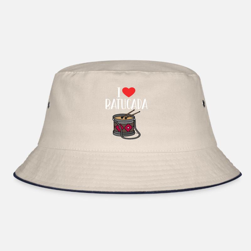 Batucada-Trommel-Humor Bucket Hat
