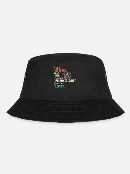 Paleontologe Papa - Bucket Hat - Schwarz
