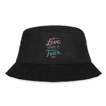 Sensibilisierung Für Häusliche Gewalt - Bucket Hat - Schwarz - Vorne - Lela (165cm)