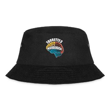 Tourette's Syndrome Awareness Neurodiverse - Bucket Hat - black - Front - Lela (165cm)