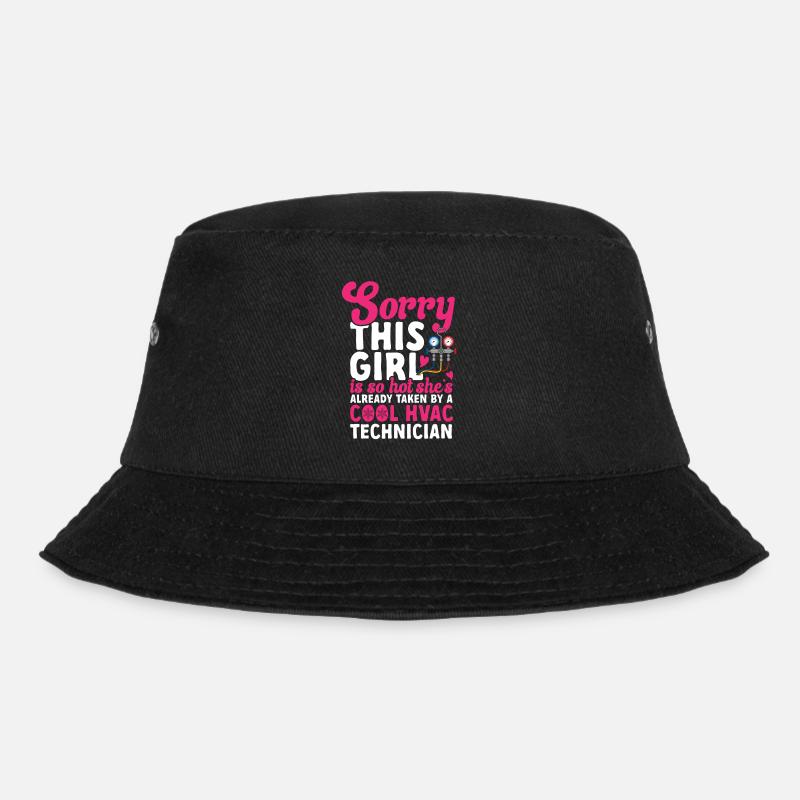 Heizung Klima Lüftung Techniker - Bucket Hat - Schwarz