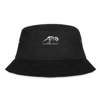 Der Humor Der Paläontologie Dinosaurier - Bucket Hat - Schwarz - Vorne - Lela (165cm)