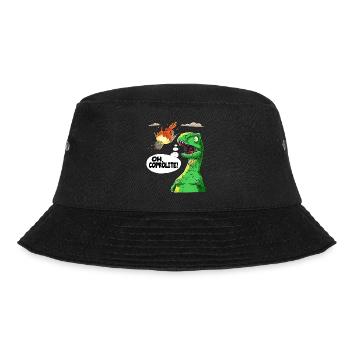 Der Humor Der Paläontologie Dinosaurier - Bucket Hat - Schwarz - Vorne - Lela (165cm)