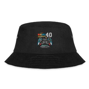 Niveau 40 Débloqué Anniversaire 40 ans Gamer - Bob - noir - Devant - Lela (165cm)