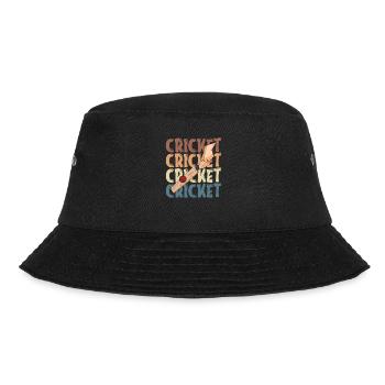 Cricket - Bucket Hat - Schwarz - Vorne - Lela (165cm)