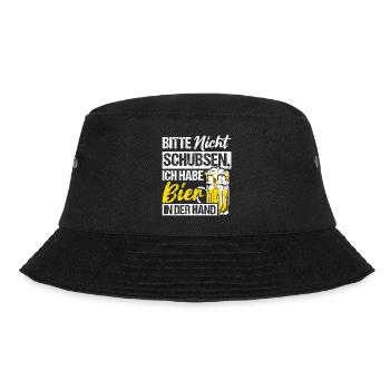 Beer Drinking Beer Fun Pub Drinking Drinking Spree Beer Tr - Bucket Hat - black - Front - Lela (165cm)