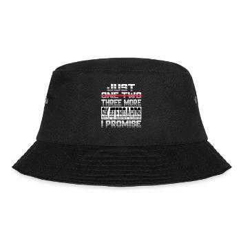 Just One More Skateboard I Promise Skateboard - Bucket Hat - black - Front - Lela (165cm)