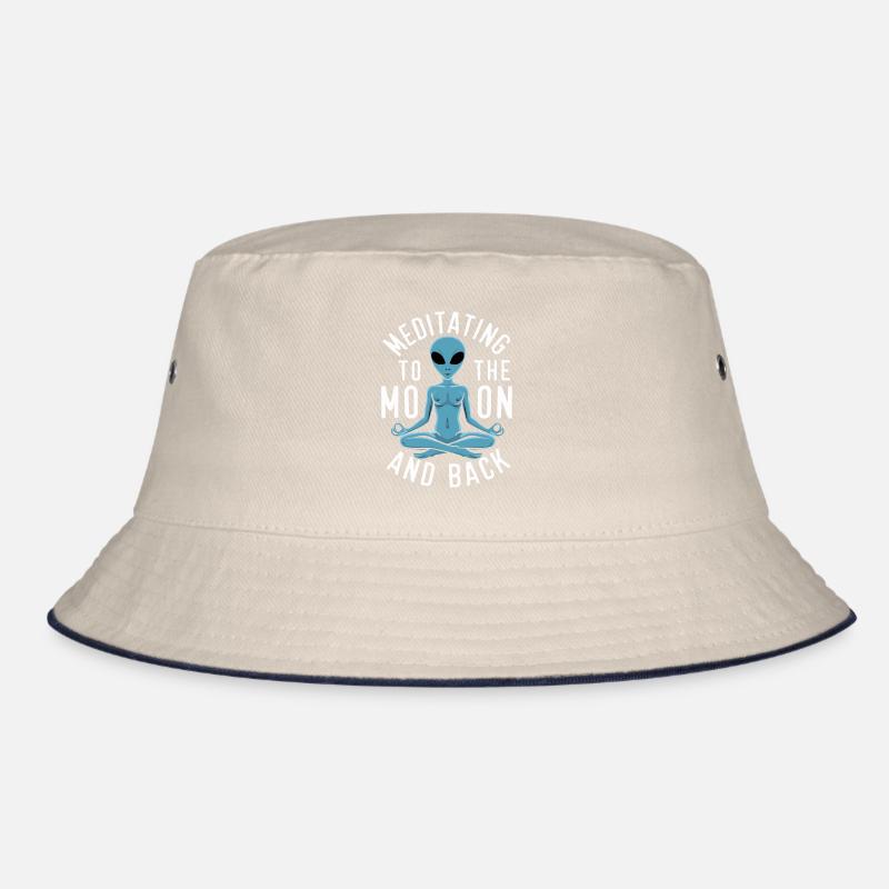 meditation, mindfulness, relaxation and Bucket Hat