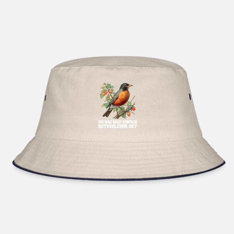 Robin Rotkehlchen Bucket Hat