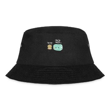 Ich will dich in mir - das ist heiß. Lustiger Toaster - Bucket Hat - Schwarz - Vorne - Lela (165cm)