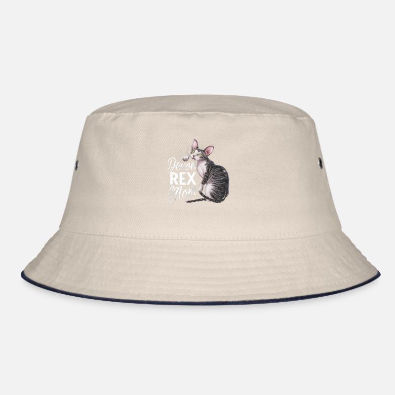 Katze Devon Rex Geschenk Bucket Hat