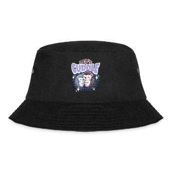 Hedgehog Lets Cuddle - Bucket Hat - black - Front - Lela (165cm)