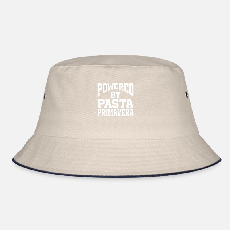 Powered By Pasta Primavera Bucket Hat