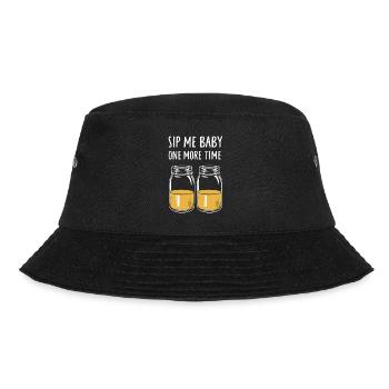 Benefits of Kombucha for Brewer Maker Tea Lover - Bucket Hat - black - Front - Lela (165cm)