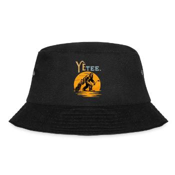 Yeti golfer, here is the Yete! - Bucket Hat - black - Front - Lela (165cm)
