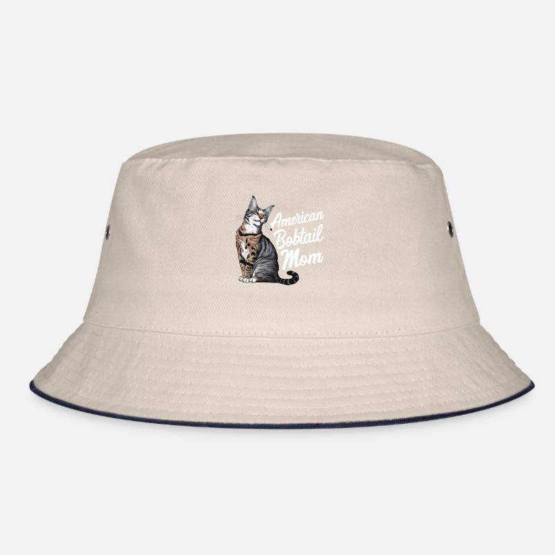 Katze American Bobtail Geschenk Bucket Hat