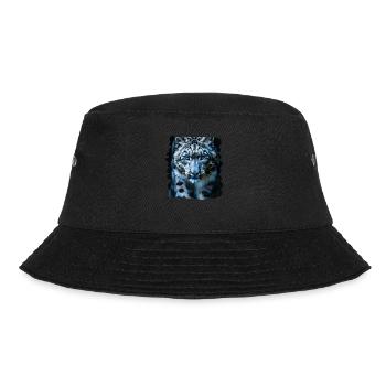 Snow Leopard Schneeleoparden Schneeleopard - Bucket Hat - black - Front - Lela (165cm)